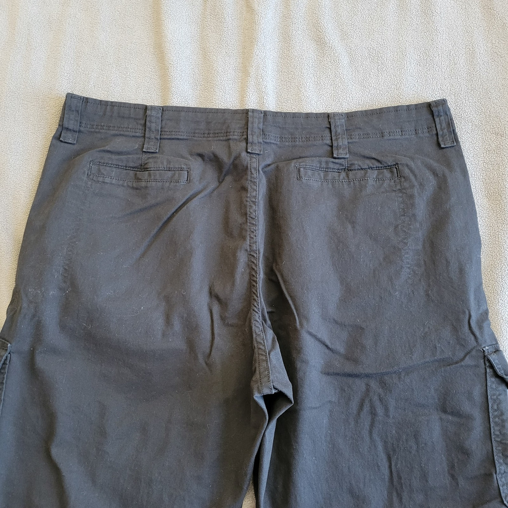 WRANGLER Jeans Mens 40x30 Black RELAXED FIT CARGO Pockets Five Star Premium - Picture 12 of 15